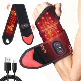 Red Light Therapy for Wrist Hands Wrap, Cordless Review heating pad