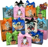 Nimbbex 24PCS Halloween Goodies Bags, Trick or Treat Review halloween treat boxes
