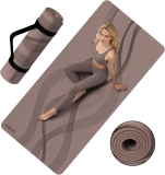 Yoga Mat High Density Exercise Mat, 76″x32″x0.27″Thick Review yoga mat