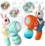 Bubble Gun for Kids 2 Pack Bubble Guns Kit for Toddlers Review kids toys