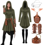 nezababycos 7PCS Women Renaissance Fairy Costume Review halloween cosplay outfits