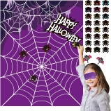 Halloween Games for Kids – Pin The Spider on The Web Review halloween party games