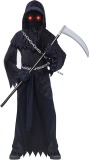 Grim Reaper Costume Kids Scary Halloween Costumes for Review best halloween costumes