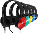 Kids Headphones Bulk 5 Pack, Student On Ear Color Review headphones