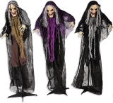 Fun Express Halloween Decorations Outdoor – 3 Witches Review premium halloween decorations