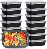 38oz Meal Prep Containers, Extra Large &Thick Food Review food storage containers