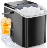 OLIXIS Ice Maker Machine with Handle,26lbs in 24Hrs,9 Review ice maker