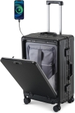 20 Inch Aluminum Frame Carry On Luggage with Front Review carry on luggage