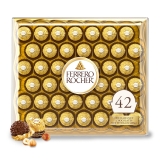 Ferrero Rocher Gourmet Hazelnut Milk Chocolate Review chocolate gift box