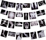 4 Strings X-Ray Skeleton Banner Decorations, Pre-Strung Review halloween party decorations