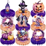 9 Pcs Halloween Table Decorations – 3D Honeycomb Review halloween table decorations