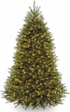 National Tree Company 7.5 ft Pre-Lit Dunhill Fir Review real christmas tree