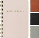 Beautiful Daily Planner And Notebook With Hourly Review notebook planner