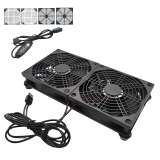 High Airflow Router Cooling Fan SV12025S05 DC 5V USB Review portable fan
