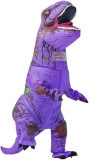Inflatable Halloween Dinosaur Costume Adult Fancy Review halloween funny costumes