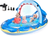 SULIFEEL Dinosaurs Inflatable Play Center Kiddie Pool Review kiddie pool