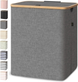 BALEINE Laundry Hamper with Lid, Tall Laundry Baskets Review laundry hamper