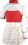 Xefenki Girls Nova Zombies 4 Costume Cheerleader Review halloween cosplay outfits