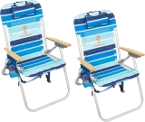 Tommy Bahama Hi-Boy 17″ Seat Height 4-Position Lace-Up Review beach chair