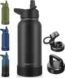 CIVAGO 32 oz Insulated Water Bottle With Straw, Review insulated water bottle