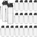 20 Pieces Water Bottle Bulk 17 oz Plastic Water Bottles Review reusable water bottle