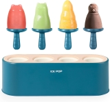 Popsicle Mold Set 4 Pieces Homemade Silicone Popsicle Review popsicle mold