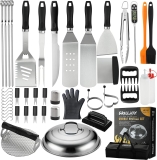 Grilljoy 46PC Griddle Accessories Set with Robust Review grill tools set