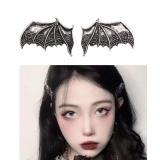 Halloween Bat Wing Hair Clips for Women Girls Devil Review halloween kids accessories