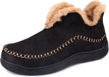 Wishcotton Men’s Moccasin Bootie Slippers With Cozy Review slippers