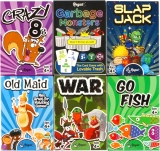 Regal Games Card Games for Kids – Go Fish, Crazy 8’s, Review card games