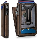 BULLIANT Men Wallet,Magnetic Metal Wallet Money Clip Review wallet