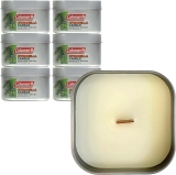 Coleman Scented Outdoor Citronella Candle with Wooden Review citronella candles