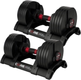 Core Fitness® Adjustable Dumbbell Weight Set by Review adjustable dumbbells