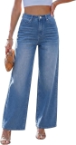 LookbookStore Wide Leg Jeans for Women High Waisted Review jeans