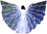Light Up Led Isis Wings Belly Dance Carnival Rave Review halloween funny costumes