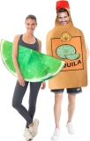Tequila and Lime Couples Costumes 2 Pcs – Couples Review halloween couple costumes