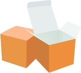 Oletx 25 Pcs Orange Paper Gift Boxes, Halloween treat Review halloween treat boxes