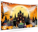 Avezano Happy Halloween Banner Trick or Treat Halloween Review halloween banners