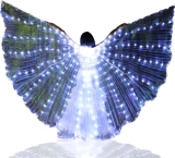 ZFBIRD LED Butterfly Wings Light Up Fairy Wings Review halloween costumes for adults