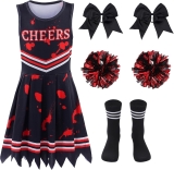 Zombie Cheerleader Costume for Girls Cheer Costumes Review halloween scary costumes
