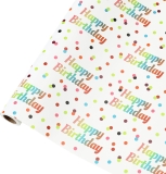 wishinside Birthday Wrapping Paper Roll-17 Inches X Review wrapping paper