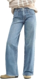 EMMIOL Baggy Jeans Women Straight Leg Mid Rise Review jean claude van damme