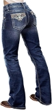 Flamingals Butt Lifting Bootcut Jeans Stretchy Casual Review miss me jeans