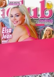 ELSA JEAN Cover CLUB Magazine 2024 Issue 347 Review elsa jean
