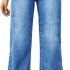 GRAPENT Womens Flare Jeans High Waisted Wide Leg Baggy Review 7 jeans