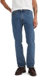 Levi’s Men’s 505 Regular Fit Jeans (Also Available in Review blue jeans