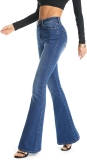 FLYING BANANA Women’s Totally Shaping Curvy Stretchy Review flared jeans