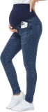 PACBREEZE Women’s Maternity Jeans Over Belly Skinny Review maternity jeans