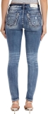 Miss Me Women’s Mid-Rise Metallic Border Embellished Review miss me jeans