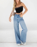 EMMIOL Women’s 2026 Wide Leg Jeans Distress Mid Waist Review wide leg jeans